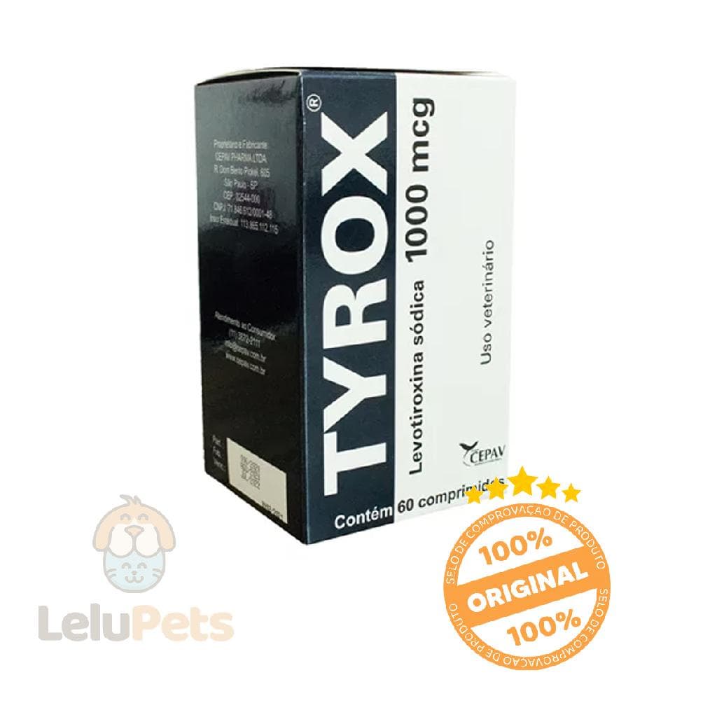 Repositor Hormonal Cepav Tyrox 1000mg 60 Comp