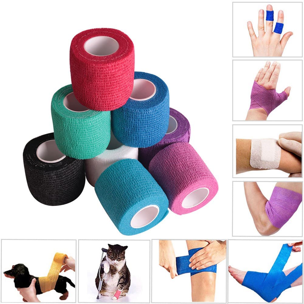 Fita Adesiva Elástica Esportiva 2,5cm Para Esportes