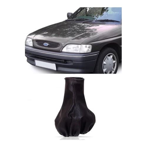 Coifa Cambio Escort Sapão 1993 1994 19995 1996 Preta Napa