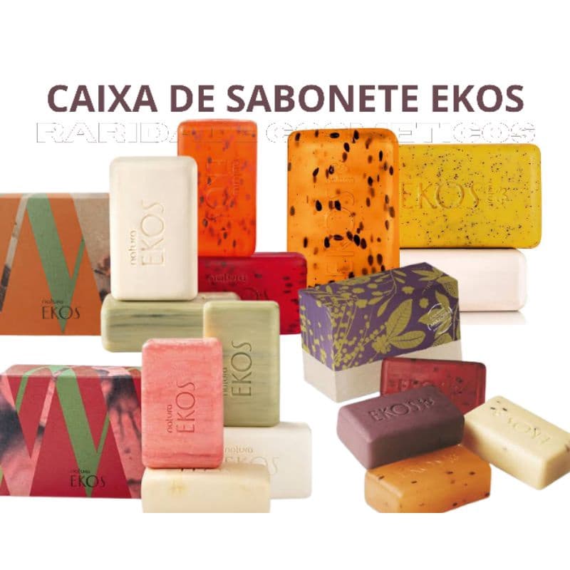 Caixa de Sabonete Ekos Natura
