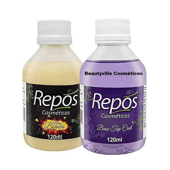 Repos Base Bomba 120ml + Repos Top Coat 120ml