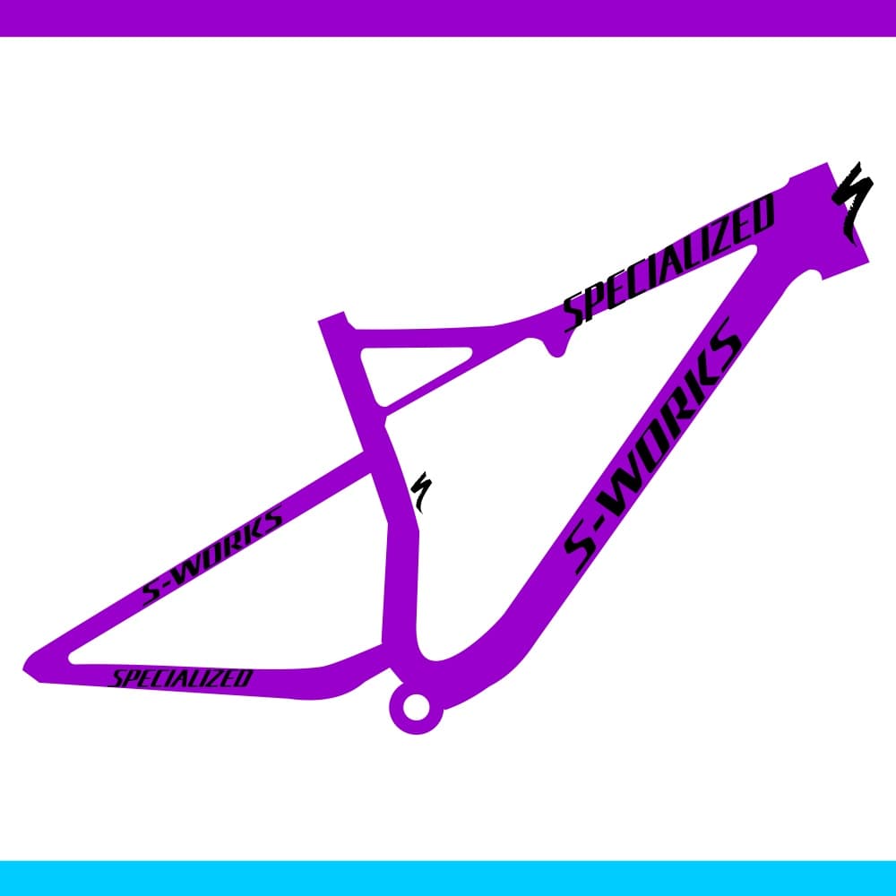 Adesivo para quadro Specialized S-Works