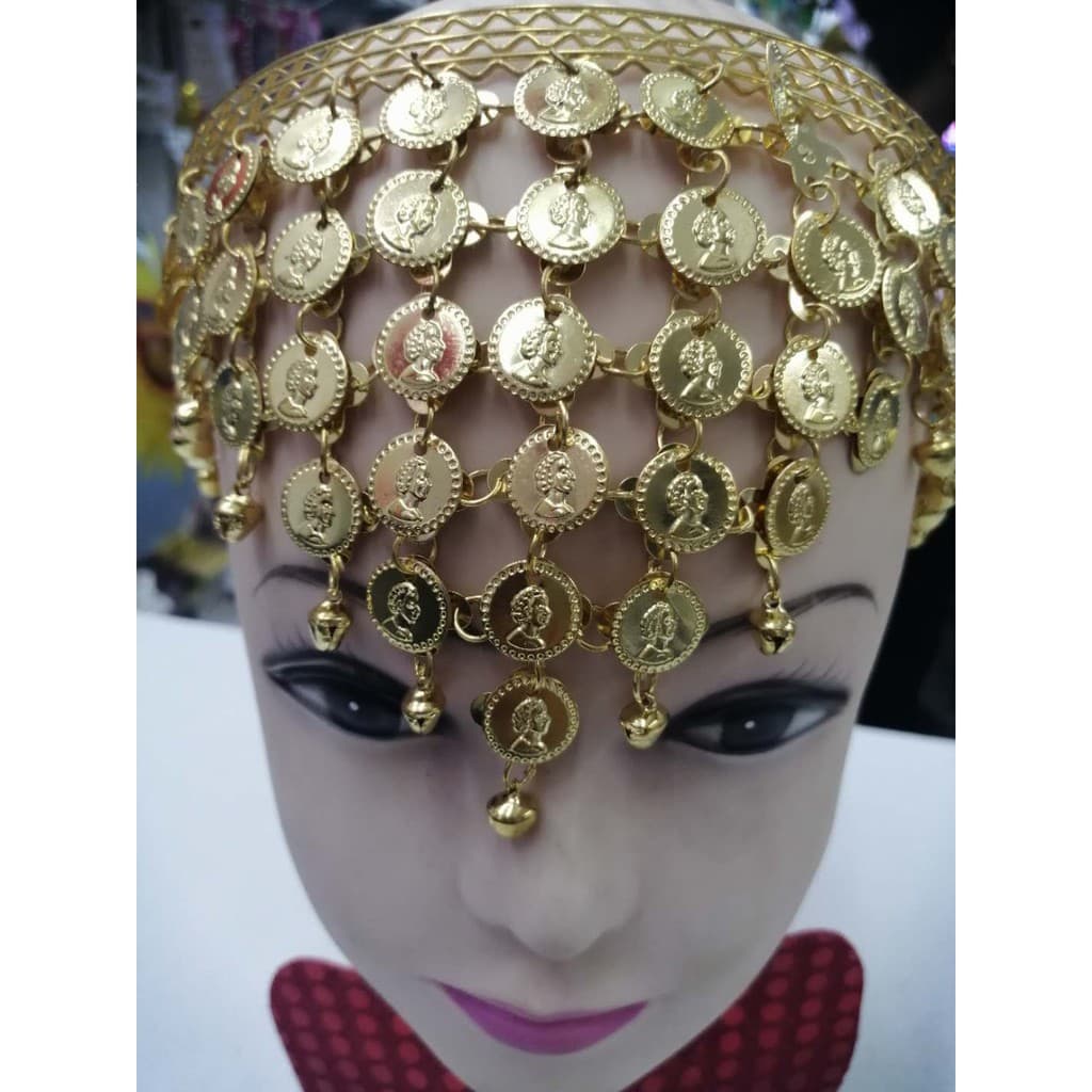 Tiara De Moeda Para Dançar Festa Carnaval Cosplay