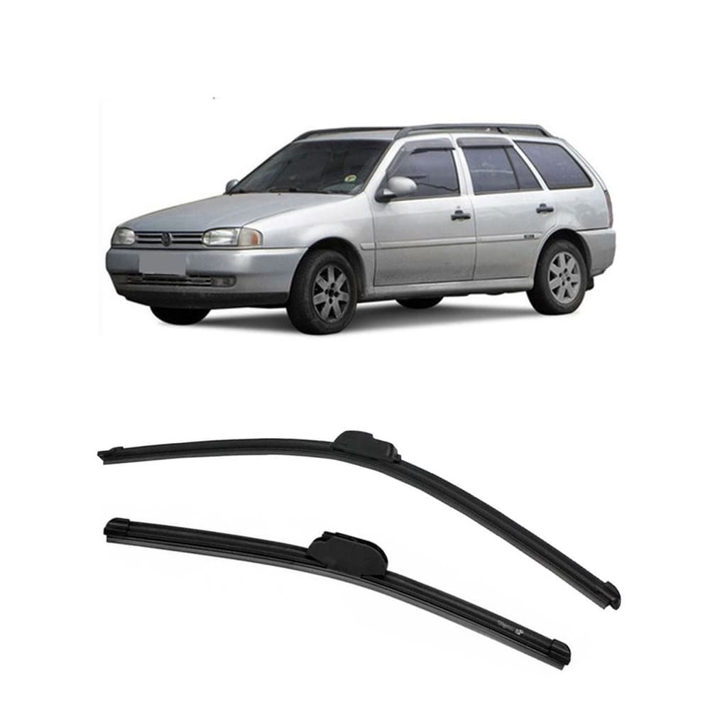Kit Palheta VW Parati G2 Bola 1996 a 1999 Limpador Parabrisa Silicone