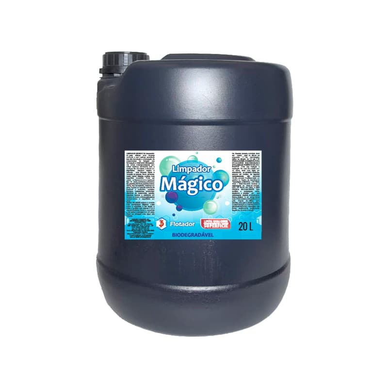 Limpador Mágico 3 Poderes 20LTS - Flotador Multiuso Biodegradável Desengordurante