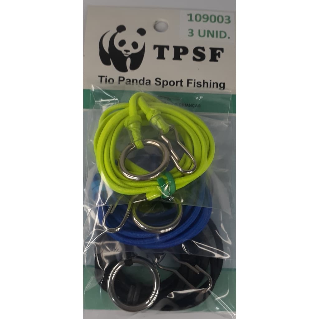 Salva Vara P/ Pesca com 3 Unid. de 110 cm, Modelo Presilha - TPSF