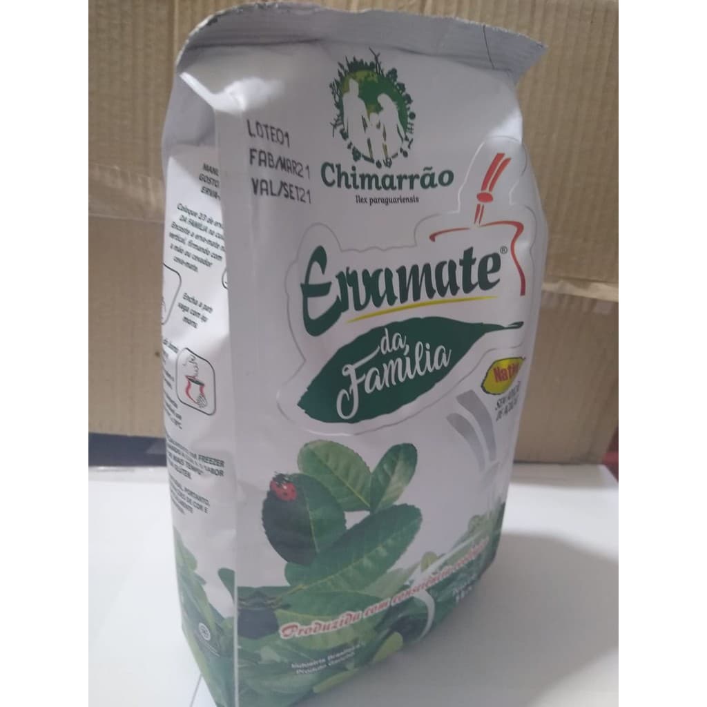 Erva Mate Chimarrao  Nativo erva da famillia 1 kg fabricada em ilopolis rs.