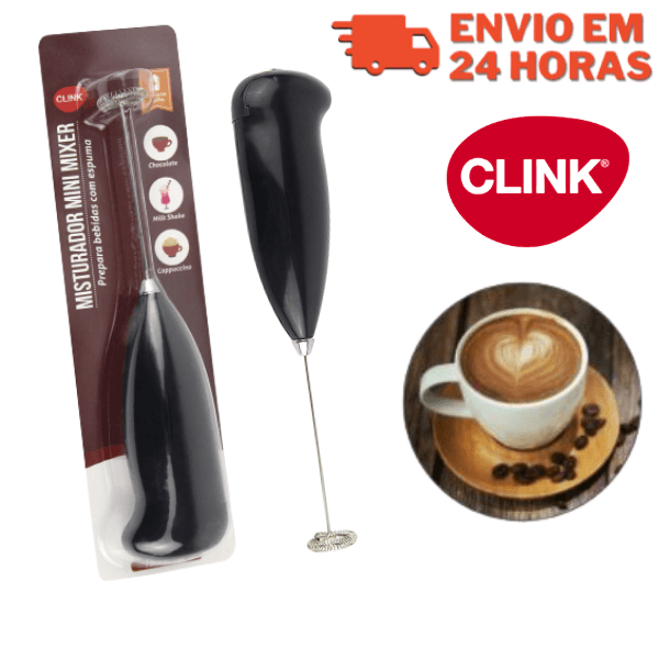 Mini Mixer Batedor De Bebidas Portatil Clink