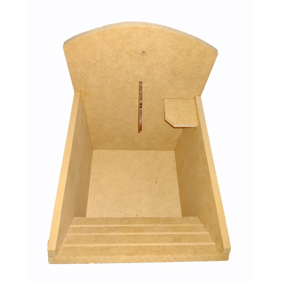 AL767 TANQUINHO COM TORNEIRA - PORTA PRENDEDORES LAVANDERIA DECORAÇÃO ARTESANATO