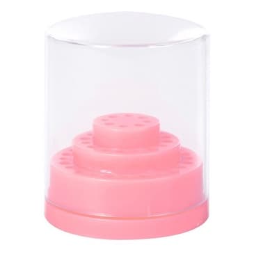 Porta Brocas Ceramica Diamond Broqueiro Com Tampa 48 Furos