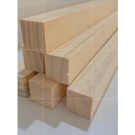 5x Ripa Sarrafo de Madeira Pinus 60 cmx2cm