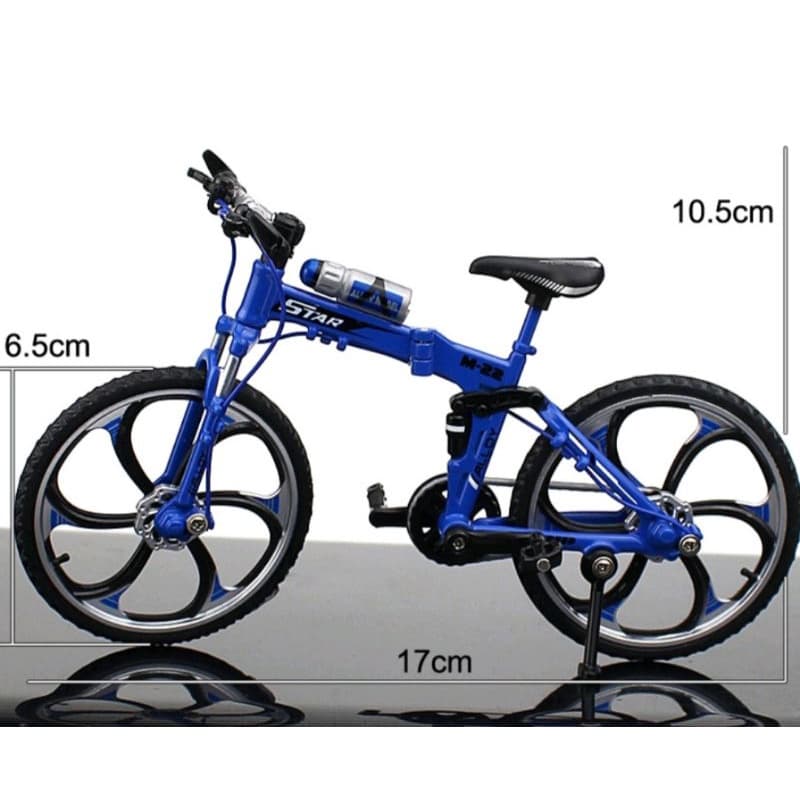 Mini Bike Bicicleta Modelo Diecast Metal Finger Mountain Bike