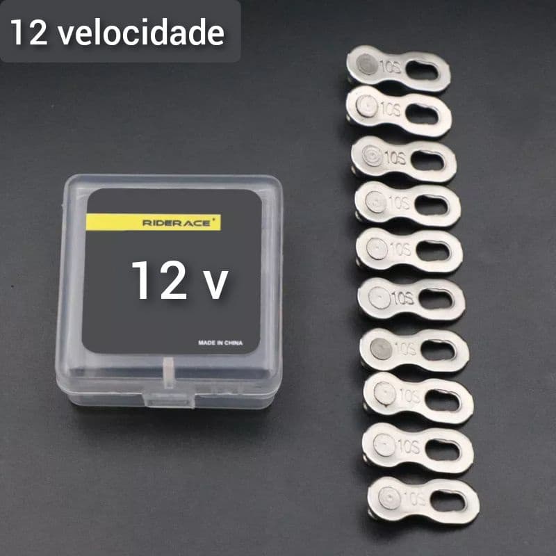 5 pares de emenda para corrente power link 12 velocidade