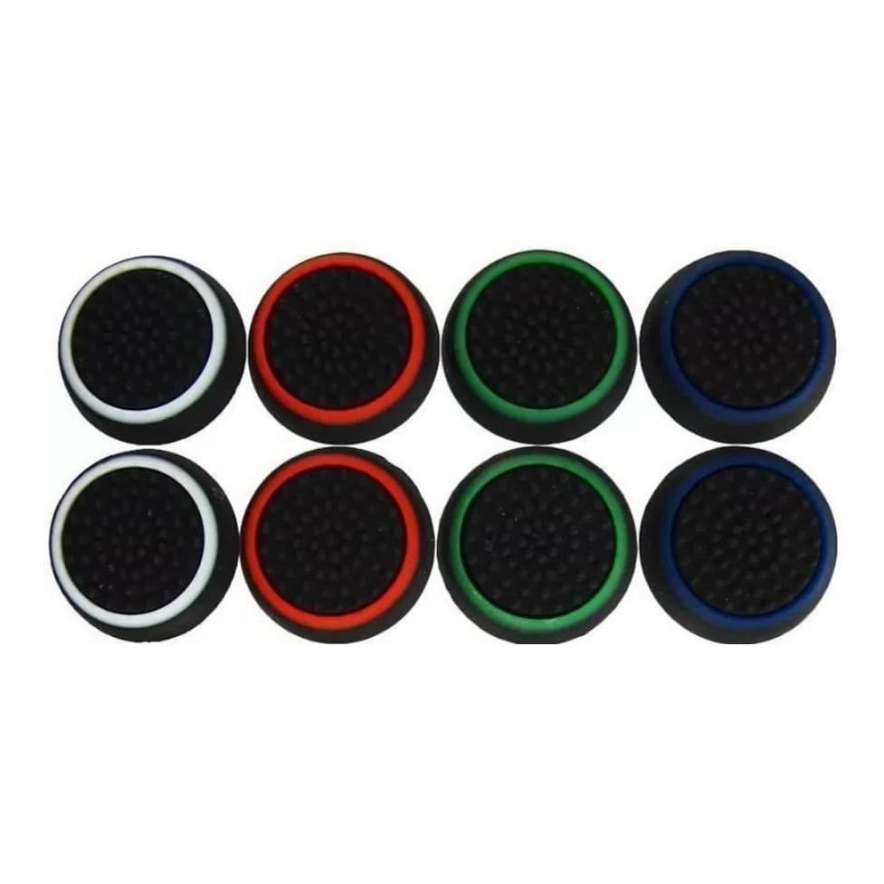 2 Pares Grip Borracha P/ Controle Ps4,ps3,ps2,xbox360-one