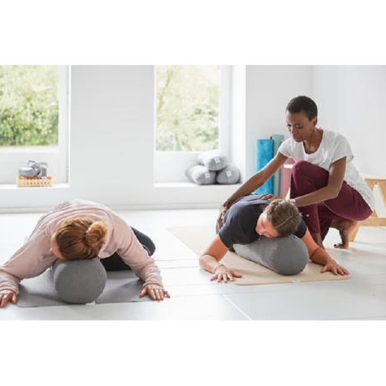 1 Bolster Almofada Yoga - Cilíndro