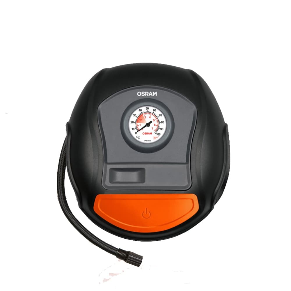 Compressor de Ar Automotivo Portátil Osram 12V 20W Analógico