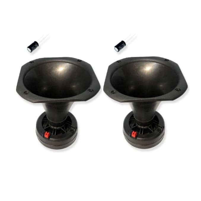 Kit 2 Cornetas Profissional Driver Sturdy 120w Rms Com Capacitor