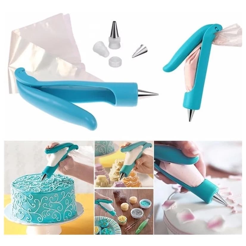 Bico Caneta Decorar Confeitar Bolo Cake