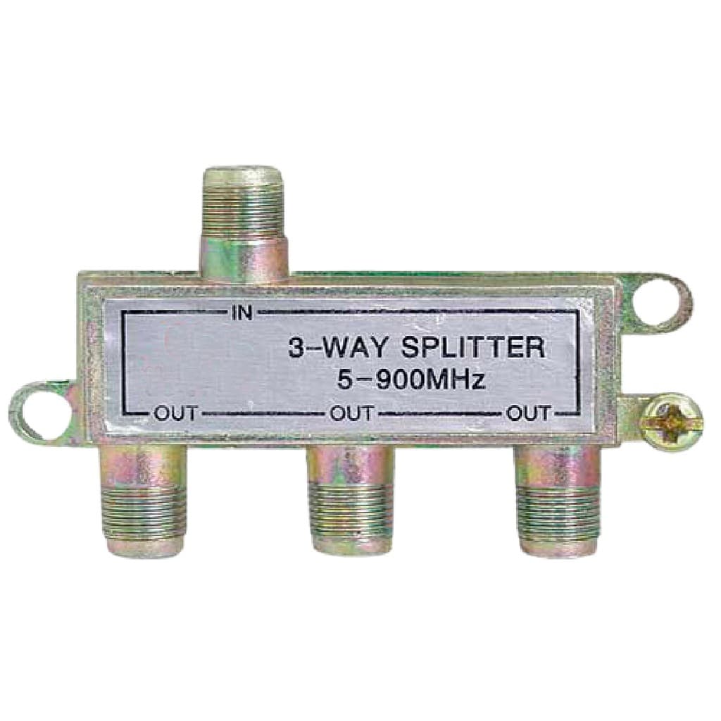 Divisor De Sinal De Antena De Tv 1x3 5~900mhz