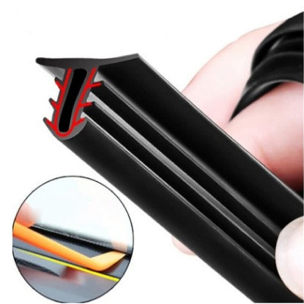 Tiras De Borracha Auto Painel De Vedação Tira Ruído Som Isolamento Universal Para Weatherstrip Auto Acessórios Do Carro Adesivos