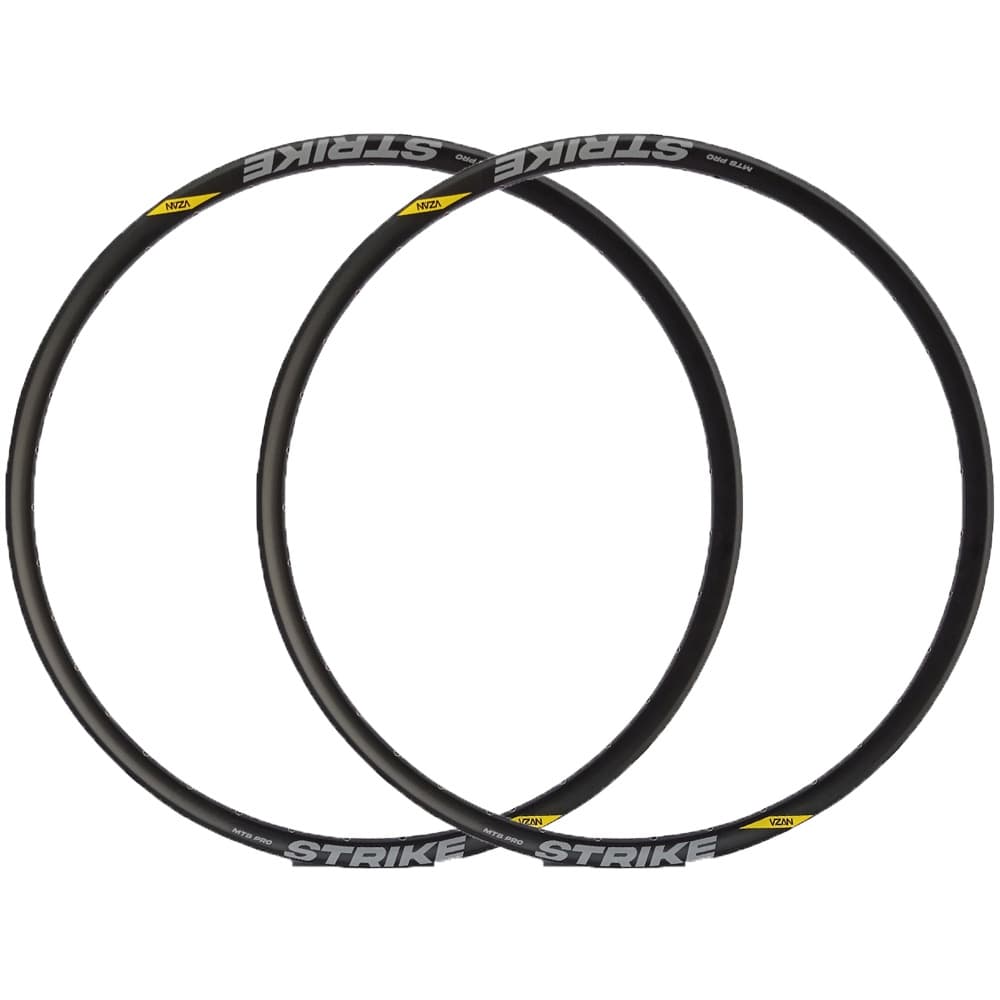 Kit Aro 29 Par Vzan Strike Pro Disc 28 32 36 Furos Preto Tubeless