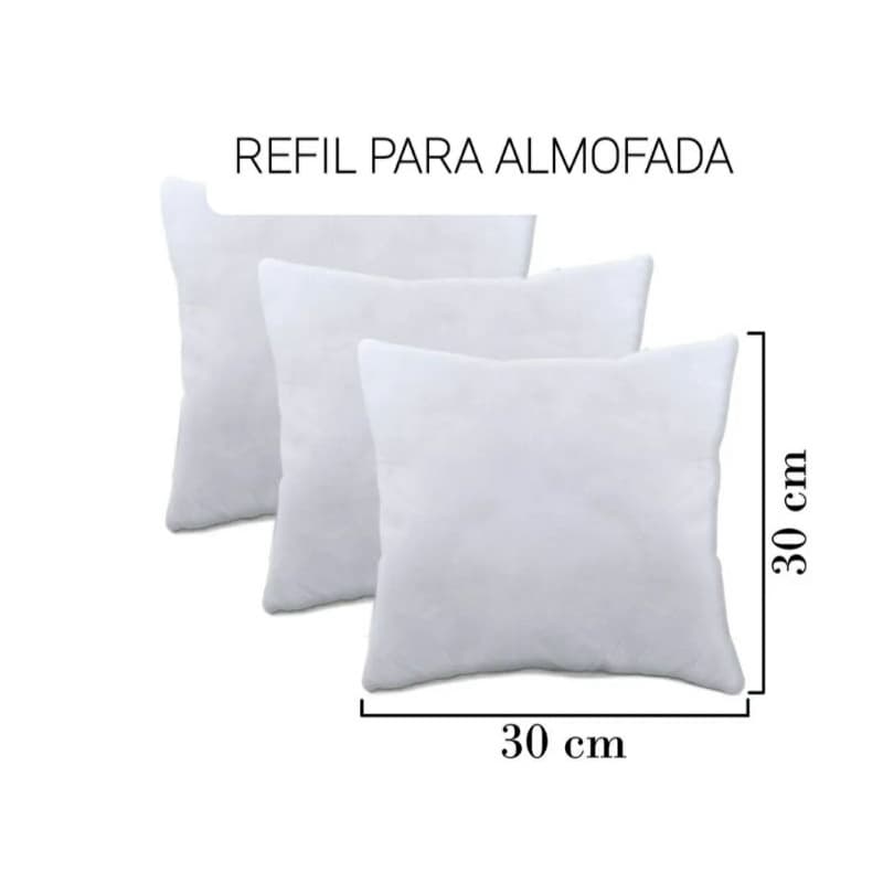Refil para Almofada 30x30 5 unidades