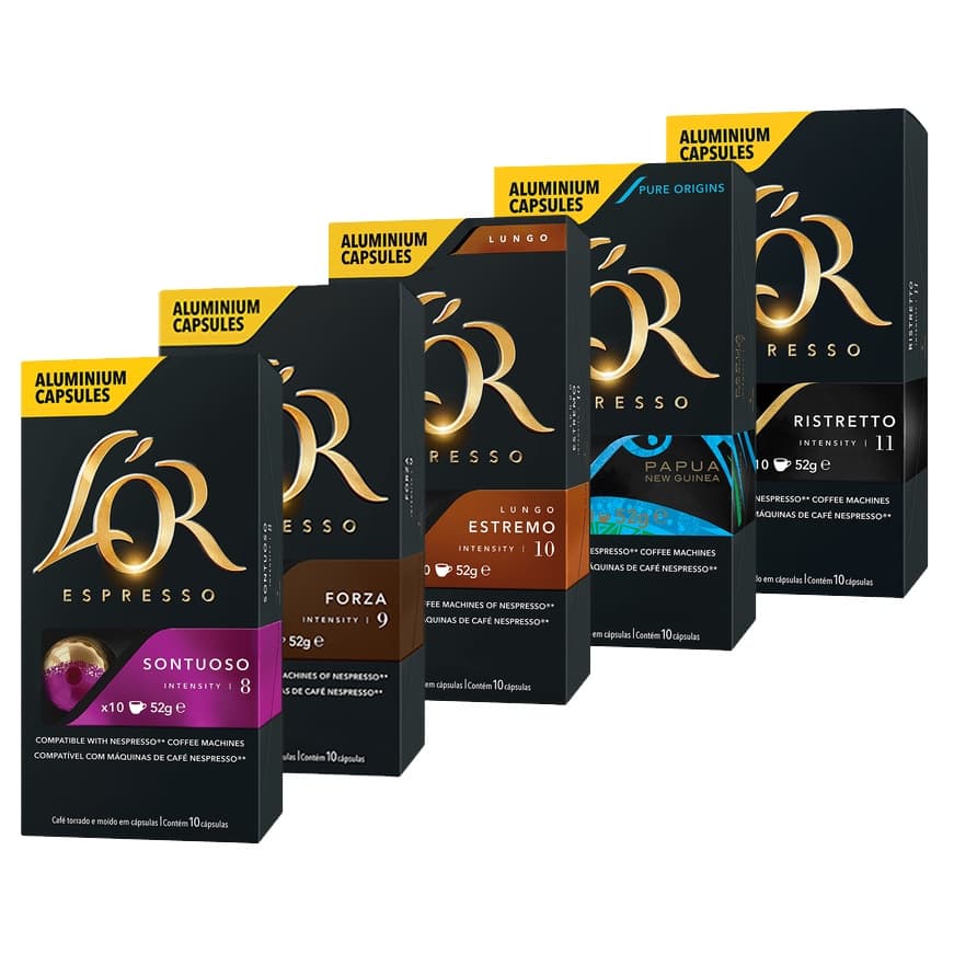 Cápsula Alúminio Café Lor Sabores - Compativel Nespresso