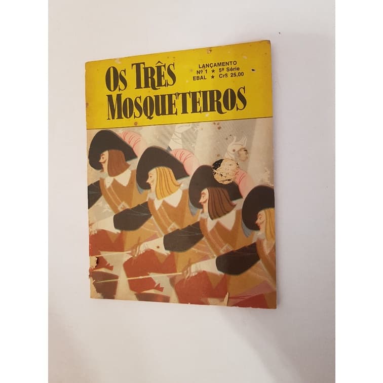 Os três mosqueteiros nº 1 - 5ª série - Ebal