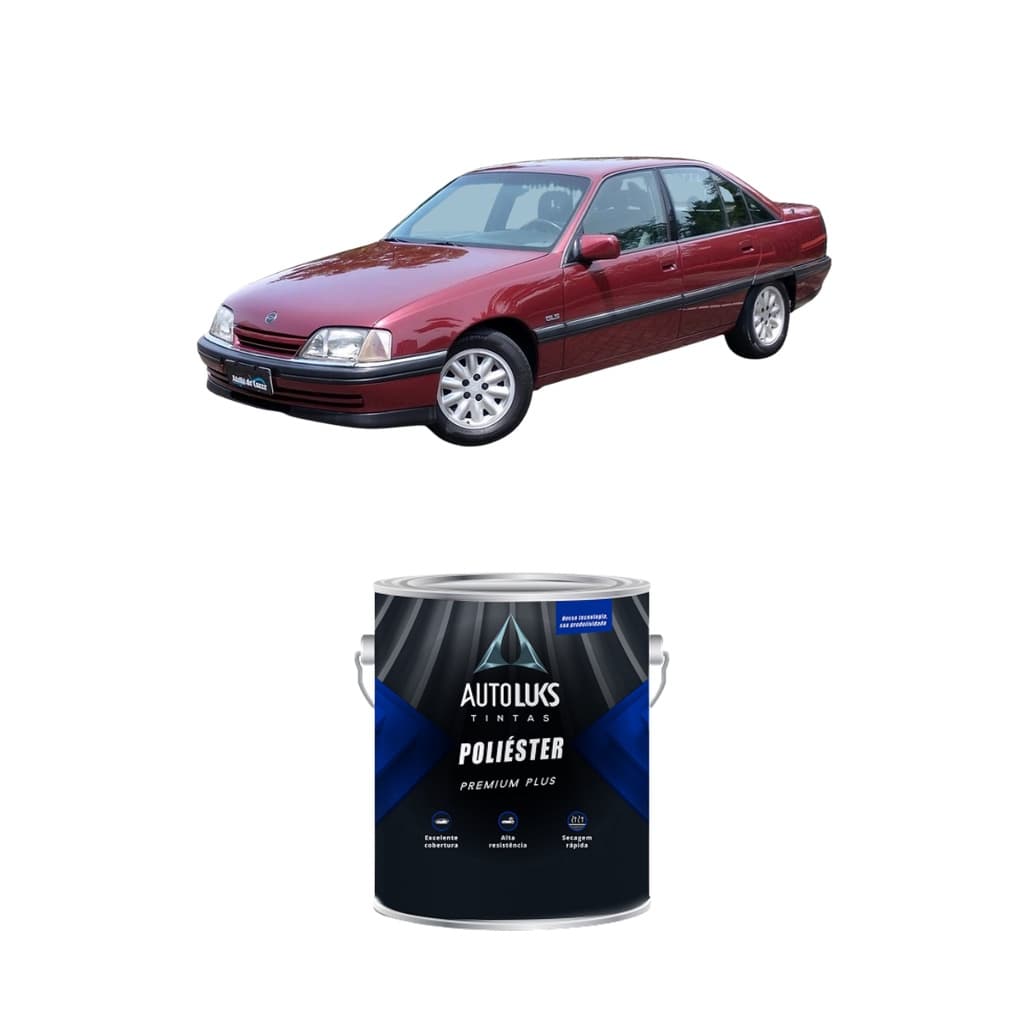 TINTA POLIESTER VERMELHO GOYA PERL GM 900ML AUTOLUKS