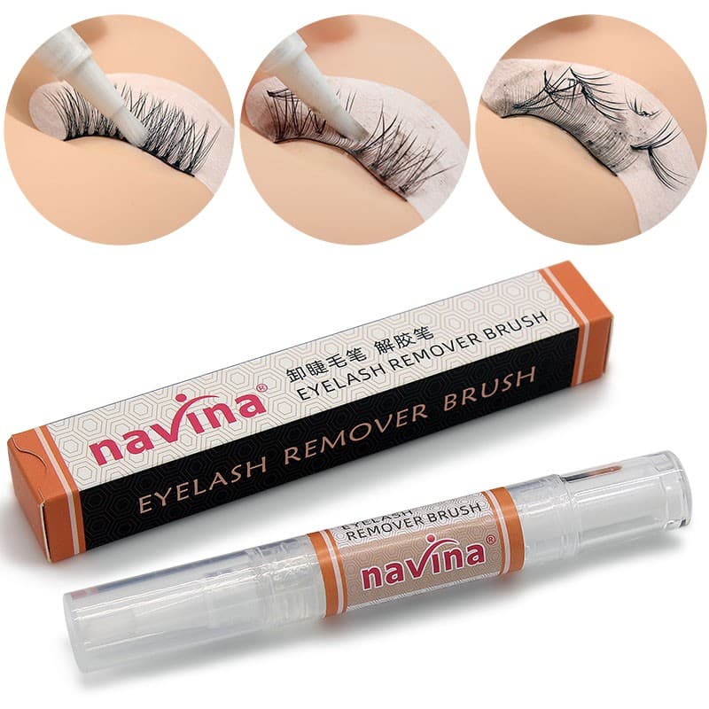 Navina Caneta Removedora De Cola Para Cílios Profissional Extensão De 8ML