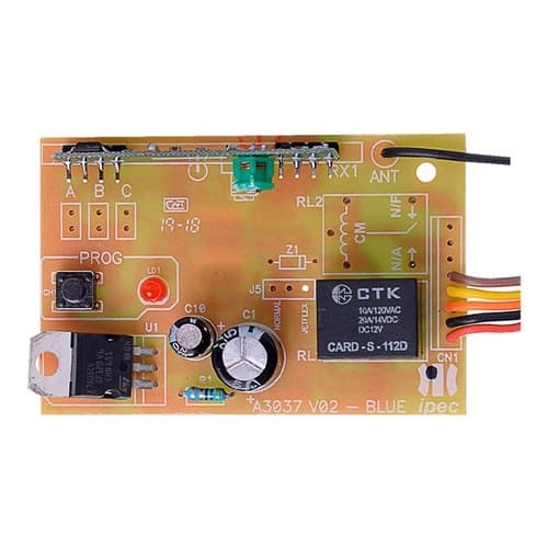 Receptor 1 Canal Custom 433mhz Mono Code Learn Ipec