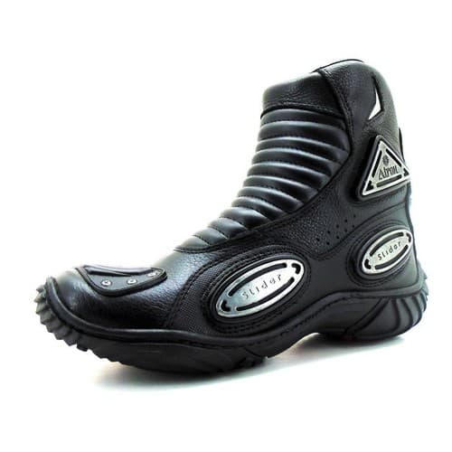 Bota Coturno Motociclista Slider Wheelie Stunt Speed Motovelocidade Com Palmilha Gel-298