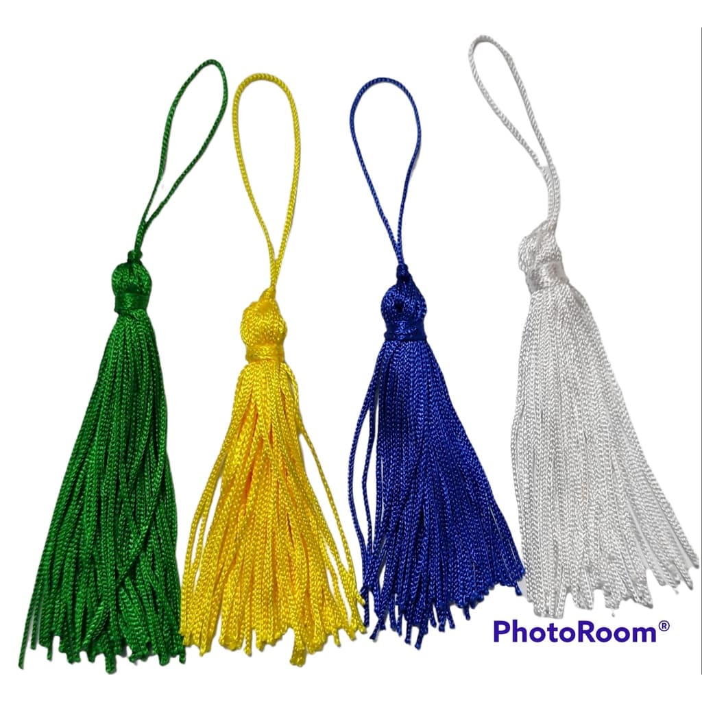 kit pompom de Seda Tassel  copa brasil