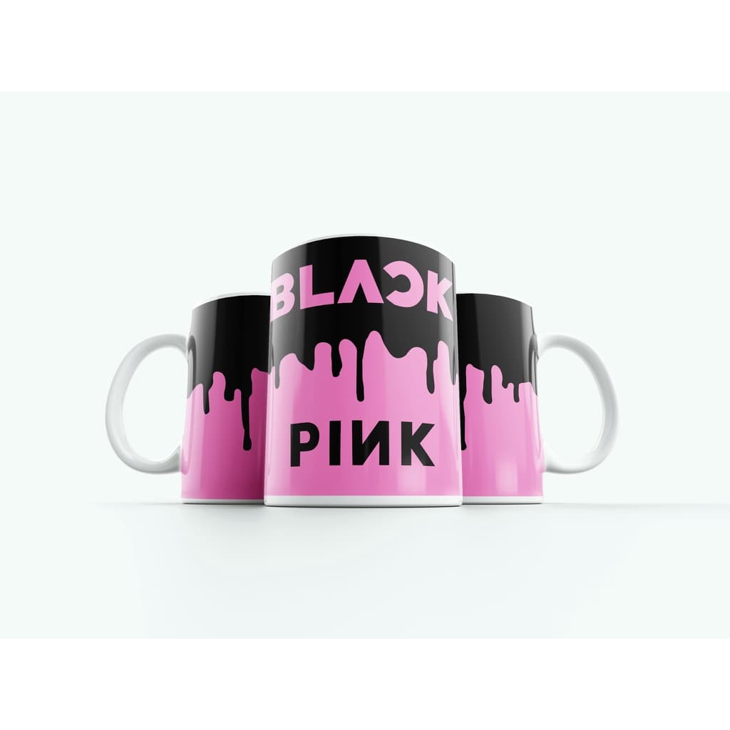 Caneca Black Pink 325ml / Black Pink / Caneca de Porcelana / Caneca Personalizada com Nomes / Caneca do Grupo Black Pink