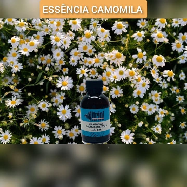 Essência Hidrossolúvel de 100 ML- Vitrini fragrância de Camomila