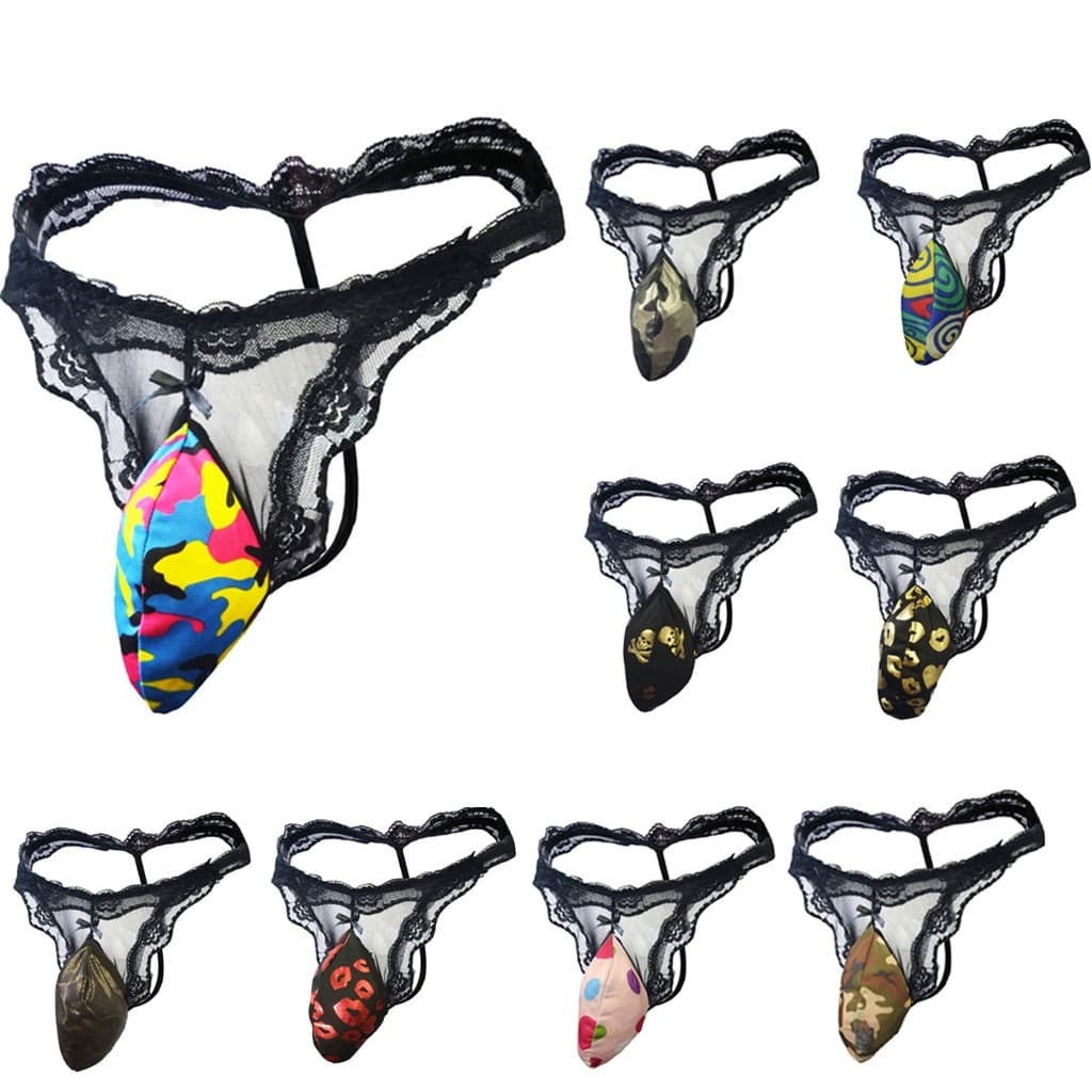 Cueca Fio Dental Cabra Macho Guardador de Pertences.