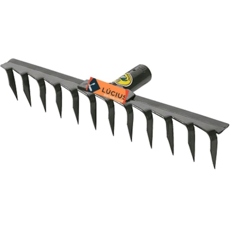 Ancinho Rastelo Aço 14 DENTES PROFISSIONAL PESADO Tramontina 77110/144 Vassoura De Grama