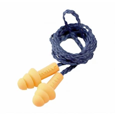 Protetor Auricular Silicone Maxxi Royal c/ Cordão Salmão 18DB