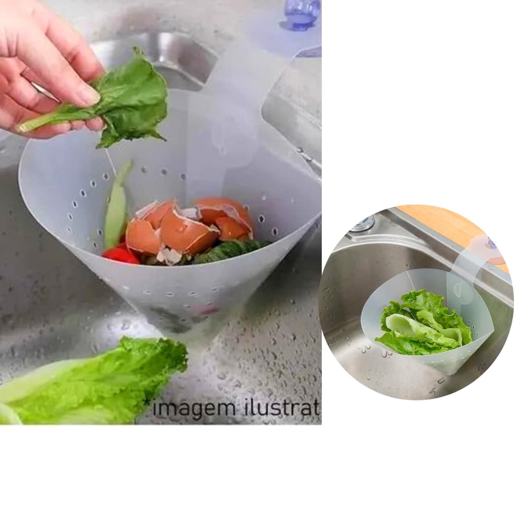 Escorredor Pias Multifuncional Verduras Cozinha Restos Top