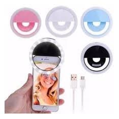 Luz Selfie Ring Light Clipe Anel Led Flash Celular Universal