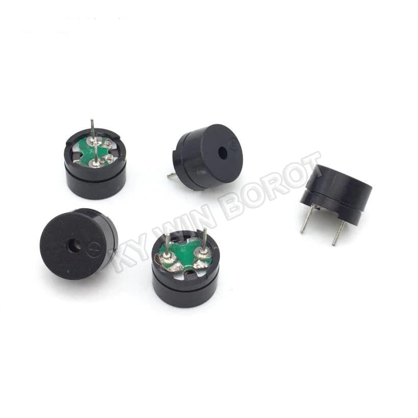 Kit 5 x Buzzer 5v Ativo Sinal Sonoro Beep Para Arduino Raspberry