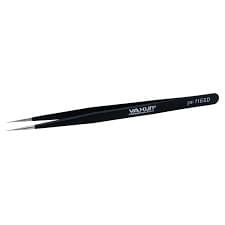 Pinça De Ponta Reta De Aço Inox Yaxun Yx-11 Antiestática