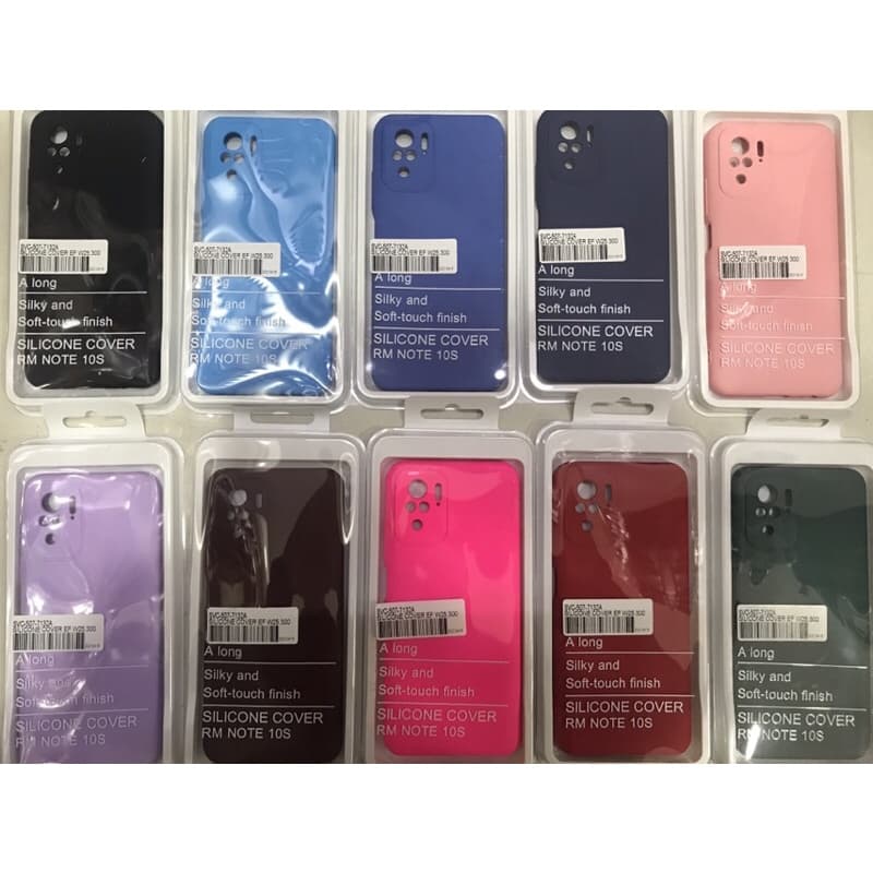 Capa Capinha Case Silicone Aveludada Redmi Note 10 / note 10s (4G 6.43”)