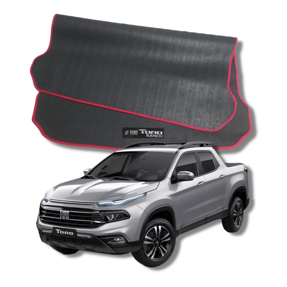 Tapete protetor para  Caçamba Personalizado Fiat Toro Ranch 2017 À 2022