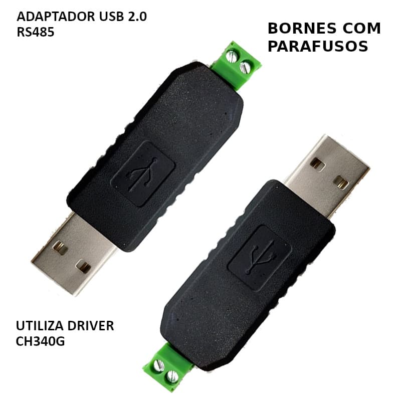 Módulo Conversor De Usb Para Serial Rs485 - 2 Pinos