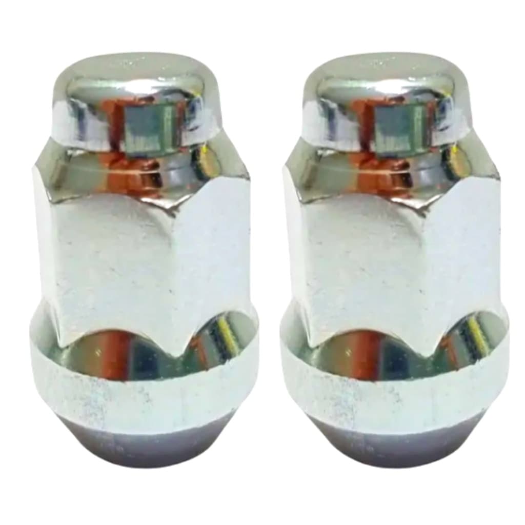 2 Porca Roda Cromada Captiva S10 Tracker Onix Prisma Cobalt