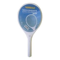 Raquete Elétrica Recarregável Yg-d008  NSBAO PROMOÇÃO - PRONTA ENTREGA