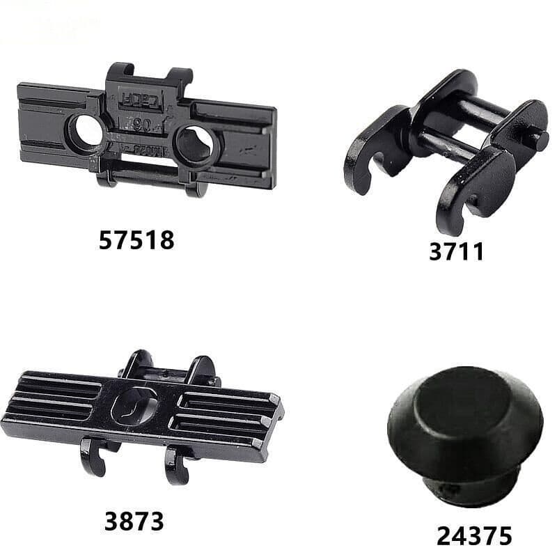 Corrente de partículas pequenas compatível 3711 3873 57518 Acessórios de pista de tanque grande médio pequeno EV3 Corren