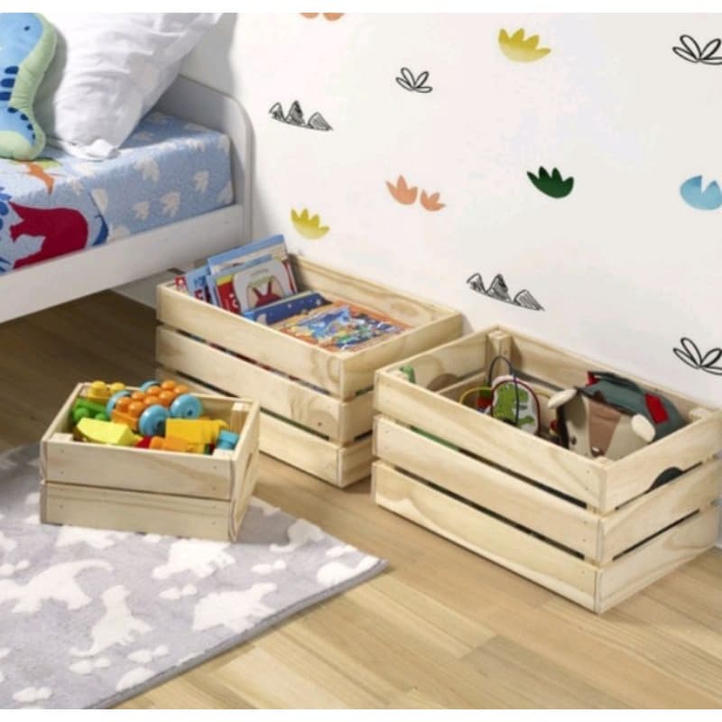 Caixas organizadoras com material 100% sustentáveis e lindas.