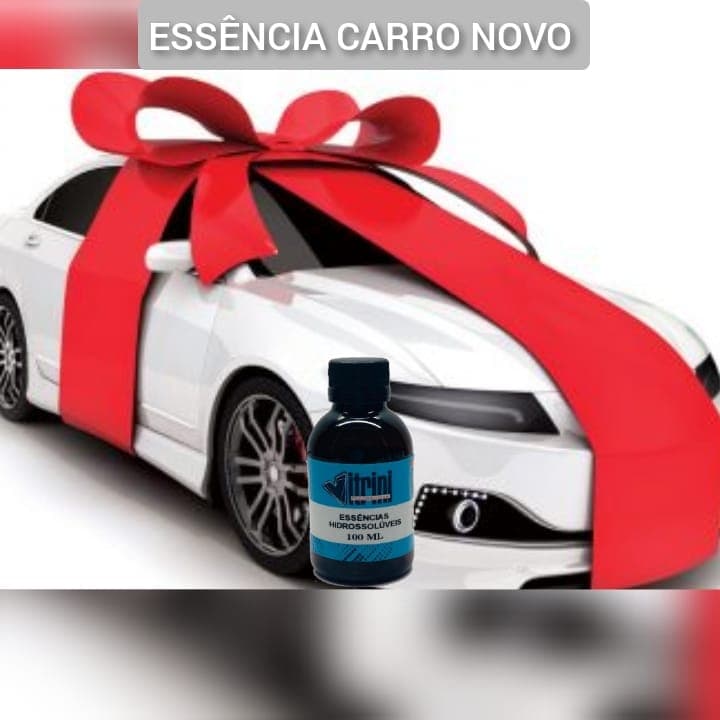 Essência Hidrossolúvel de 100 ML- Vitrini fragrância de Carro Novo